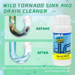 GARINOM Wild Tornado action dissolves buildup in pipes for smoother flow
