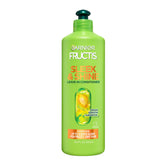 Garnier Fructis Sleek & Shine leave-in bottle for frizz control.