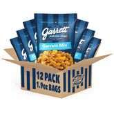 Garrett Popcorn Garrett Mix cheese caramel bags showcase bold sweet-salty flavor.