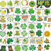 Garsellen St Patrick's Day tattoo sheet with 60 designs for festive skin art