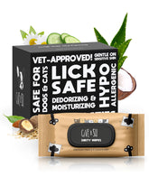 G.A.S Lick-Safe wipes pack of 100 for daily pet cleaning and refreshment