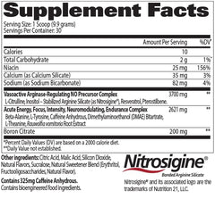 GAT SPORT Nitraflex tub side view highlighting the product packaging.