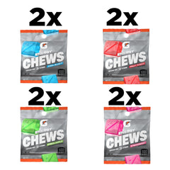 Gatorade Energy Chews Cool Blue pouch ready for workouts and practice sessions