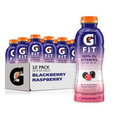 Gatorade Fit berry raspberry bottle front highlights hydration with no added sugar