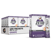 Gatorade G Zero Grape box front ready for workouts