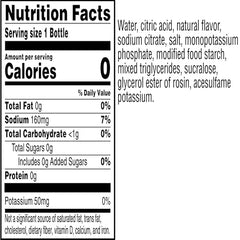 Gatorade G Zero Glacier Cherry label close-up highlighting flavor and zero sugar