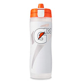 Gatorade Gx plastic squeeze bottle 30oz ready for personalized hydration on the field.