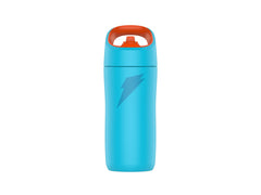 Gatorade Kids Rookie bottle front view with rugged stainless steel body for on-field use