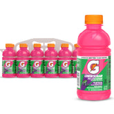 Gatorade Lower Sugar Rain Berry bottle front ready for quick hydration during workouts