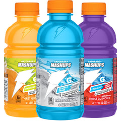 Gatorade Mashups Glacier Freeze-Glacier Cherry bottle pouring after activity.