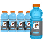 Gatorade Thirst Quencher Cool Blue 20 Fl Oz bottle front view for on-the-go hydration.
