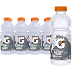 Gatorade Thirst Quencher Glacier Cherry bottle front ready for post workout hydration