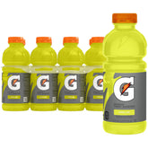 Gatorade Thirst Quencher Lemon-Lime 20 oz pack of 8 bottles ready for hydration during workouts.