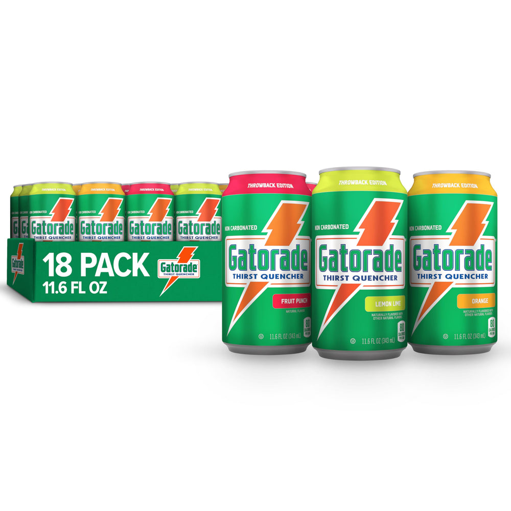 Gatorade Thirst Quencher lemon-lime can for fast hydration with electrolytes