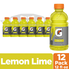 Gatorade Thirst Quencher lemon-lime label showcases electrolyte blend.