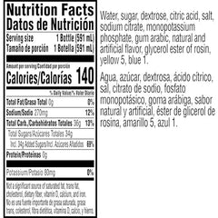 Gatorade Thirst Quencher Lime Cucumber bottle side angle for on-the-go hydration