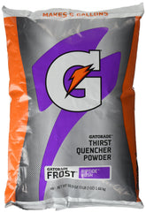 Gatorade Thirst Quencher Powder Purple Frost tub ready for workouts.