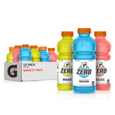 Gatorade Zero Variety Pack Cool Blue 20 oz bottle ready for on-the-go hydration.