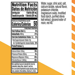 Gatorlyte Strawberry Kiwi label shows no artificial flavors.