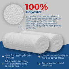 Gauze Care latex-free hospital-grade fabric for premium quality