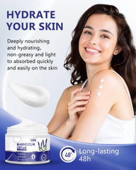 GBN Magnesium Cream at bedtime routine setup for peaceful nights.