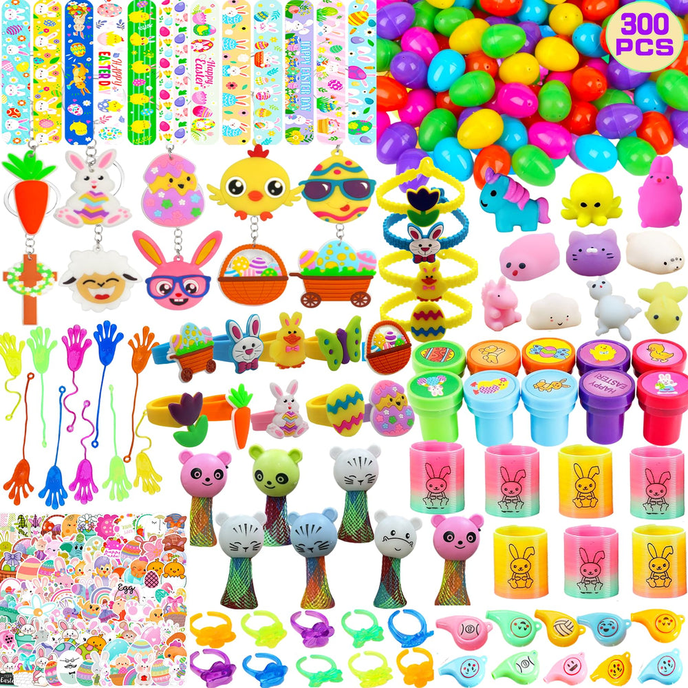 GDWDGJ Easter eggs with toys inside for kids egg hunts.