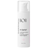Geek & Gorgeous A-Game 5 retinal serum bottle with silky texture for smooth skin.