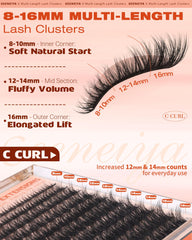 Geeneiya beginner-friendly DIY lash extensions attach easily at home