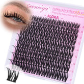 Geeneiya Flora Lash Clusters: wispy look for everyday elegance
