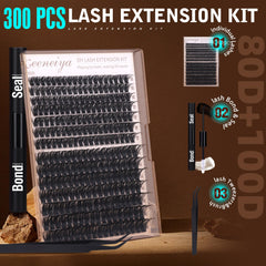 Geeneiya waterproof lash bond and seal for secure wear