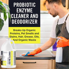 GELEAN professional-strength concentrate delivers powerful cleaning for commercial and home use.