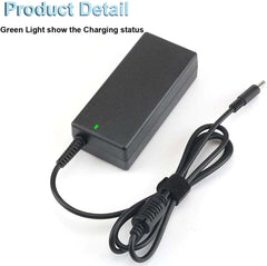 GELINTO 65W Dell charger side ports, flexible connector access.