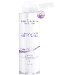 GELLEN 16oz nail cleanser pump bottle for nail prep and high-shine results.