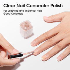 GELLEN calcium-based strengthener on nails adds resilience and reduces breakage