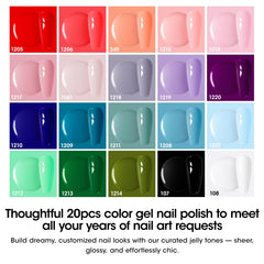 GELLEN Base Coat for Adhesion ensures strong adhesion and smoother application