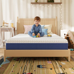 Gelsea 6-inch full mattress in box, easy delivery and setup.