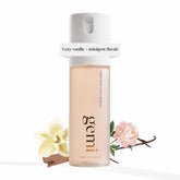 Gemi Elysium hand sanitizer-serum spray bottle for on-the-go hand care.
