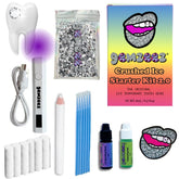 Gemzeez Original Tooth Gemz Starter Kit packaging shows easy at-home sparkle.