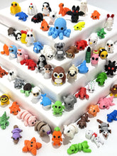 Generic 60-piece random 3D-printed animals pack showcasing diverse miniatures for collection.