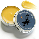 Generic Acne Balm jar with marigold and sea buckthorn for balanced pores
