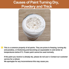 Generic fast-drying finish demonstrates touch-up film in 30 minutes.