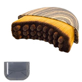 Generic Lymphatic Contour Brush front view showing ergonomic design for precise drainage.