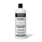 Generic Value Products Tea Tree Oil Shampoo bottle front showing premium packaging and refreshment