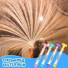 Generic water gun shows ergonomic non-slip grip for comfortable handling.