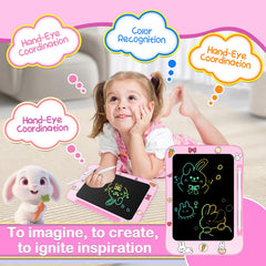 Genialba no blue light LCD tablet protects eyes during long sessions.