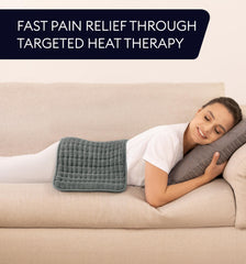 GENIANI dry or moist heat option lets you customize warmth