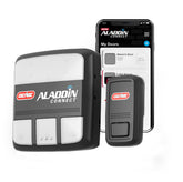 Genie Aladdin Connect setup guide showing quick, confident installation for homeowners