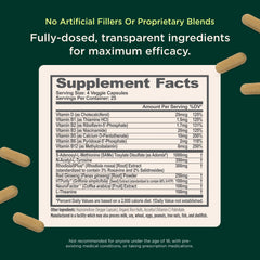 The Genius Brand Genius Joy capsules closeup highlighting nootropic pills for mental clarity.