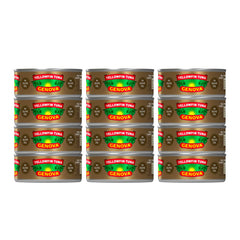 Genova premium yellowfin tuna in olive oil can, rich flavor for quick, satisfying meals.