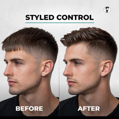 Gentlemen Republic Refined Gel shine finish for a polished look.